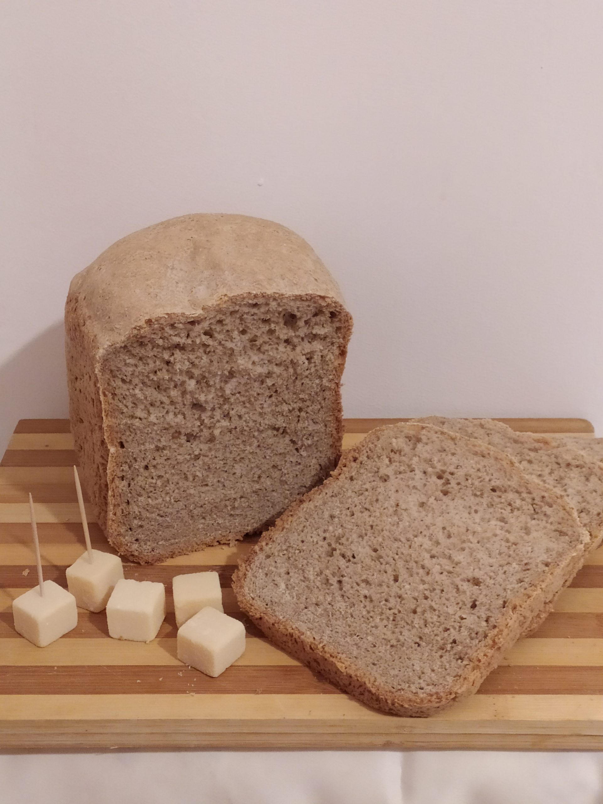 Pane integrale con macchina del pane - Cucina con Claudia